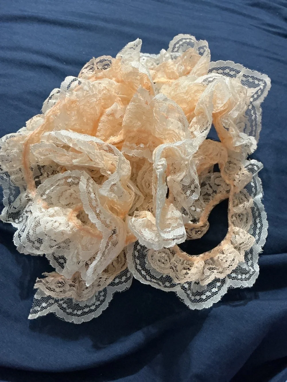 Vintage Lace Trim Lot Trim Ruffled Scrapbooking Memory Books Sewing Craft Supply